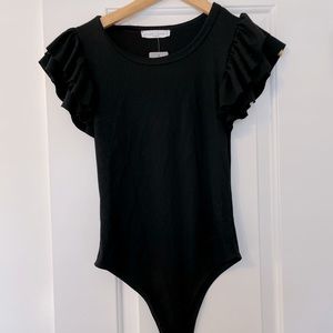 Black onesie brand new top! Tags are still attached and never worn.